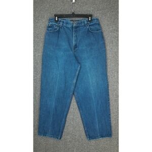 Vintage Route 66  Relaxed Fit Women's Jeans Size 13/14 Tapered Leg High Rise